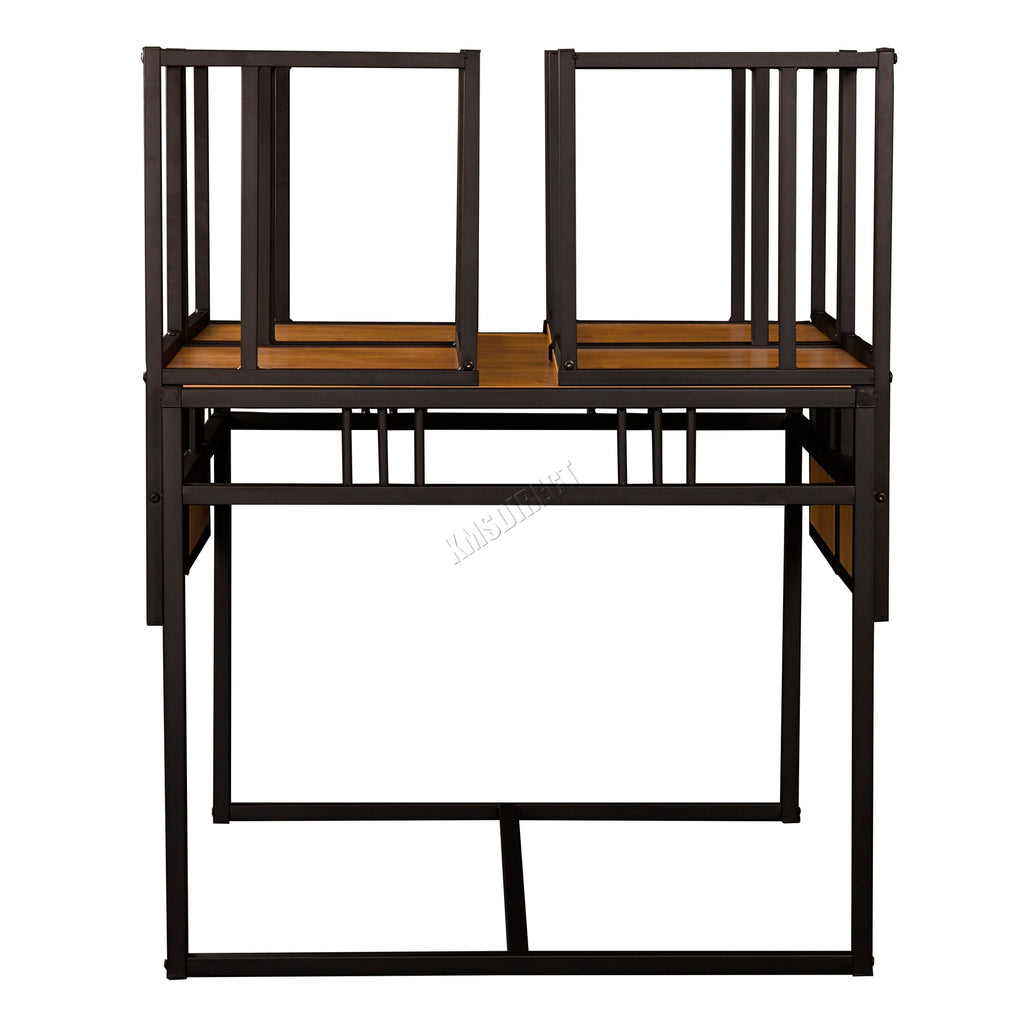 WestWood Dining Table and 4 Chairs Set WW-DS15 Walnut