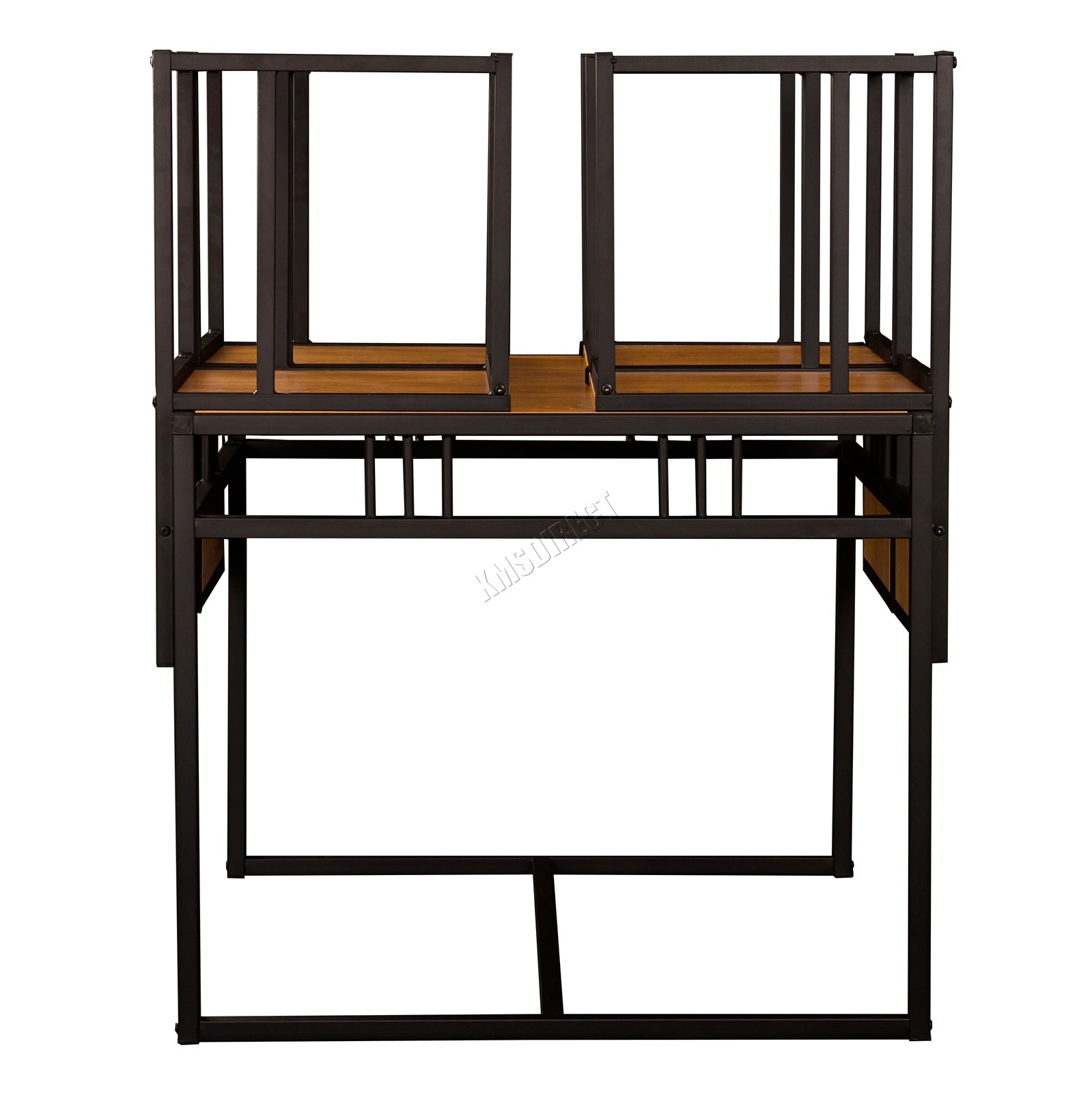 WestWood Dining Table and 4 Chairs Set WW-DS15 Walnut