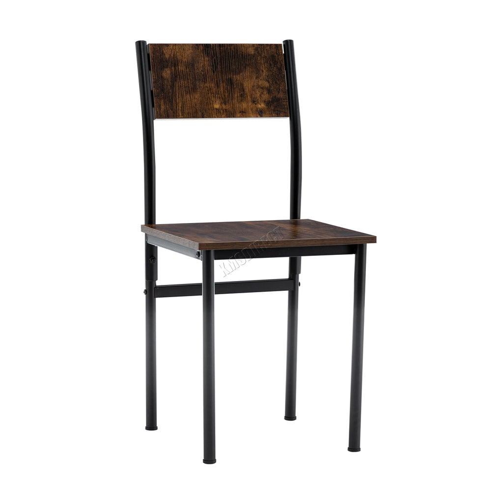 WestWood Compact Dining Table and 4 Chairs Set 5PCS