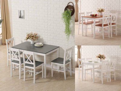 WestWood Dining Table and 4 Chairs Set DS03