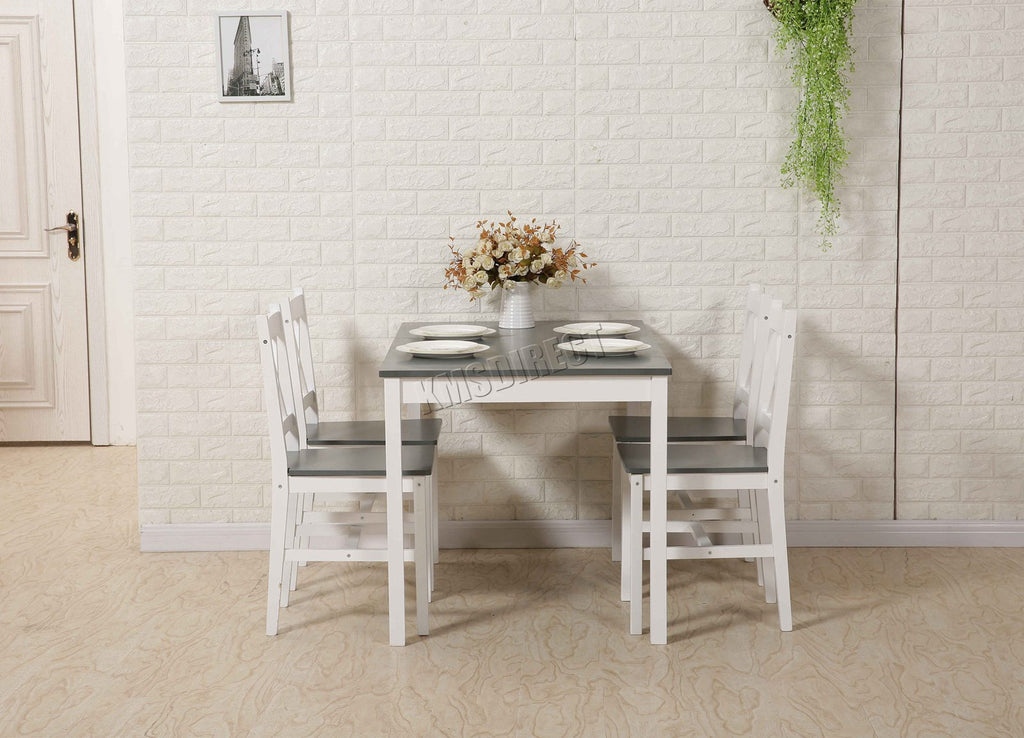 WestWood Dining Table and 4 Chairs Set DS03