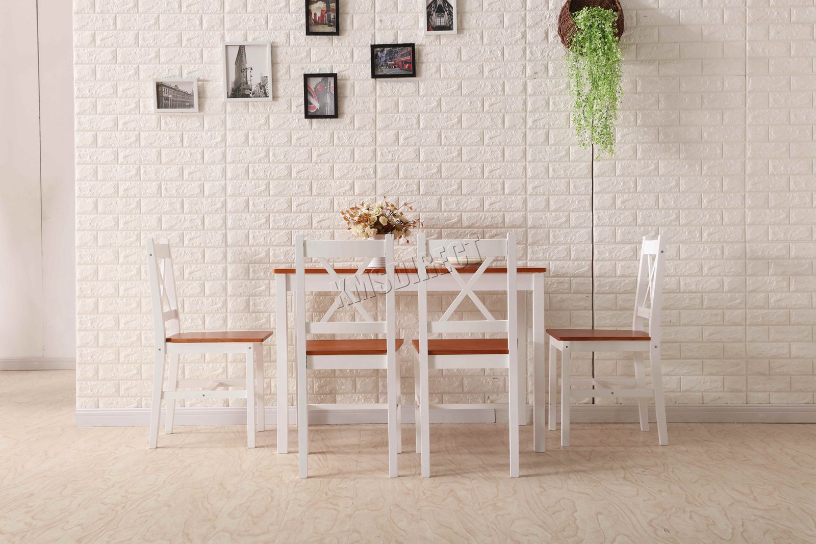WestWood Dining Table and 4 Chairs Set DS03