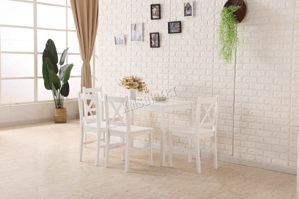 WestWood Dining Table and 4 Chairs Set DS03