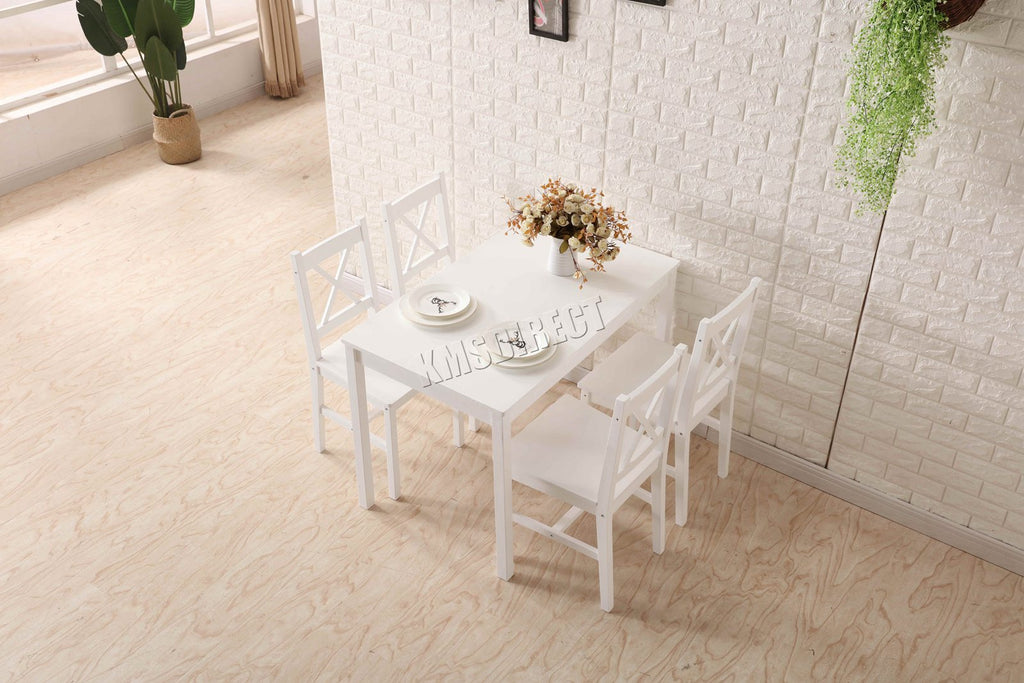 WestWood Dining Table and 4 Chairs Set DS03