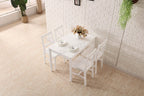 WestWood Dining Table and 4 Chairs Set DS03