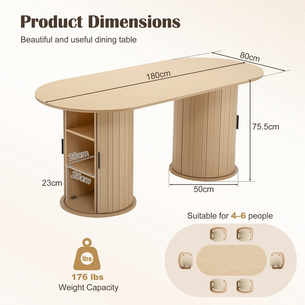 WestWood Wooden Dining Table
