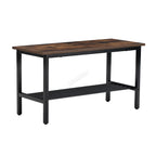 WestWood Compact Dining Table and 2 Chairs 1 Bench Set 4PCS