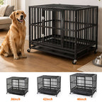 PawHaven Heavy Duty Metal Dog Crate
