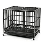 PawHaven Heavy Duty Metal Dog Crate
