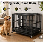 PawHaven Heavy Duty Metal Dog Crate