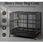 PawHaven Heavy Duty Metal Dog Crate