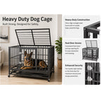 PawHaven Heavy Duty Metal Dog Crate
