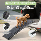 PawHaven Folding Dog Ramp Non-Slip Pet Ramp for Car Bed Sofa SUV