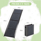 PawHaven Folding Dog Ramp Non-Slip Pet Ramp for Car Bed Sofa SUV