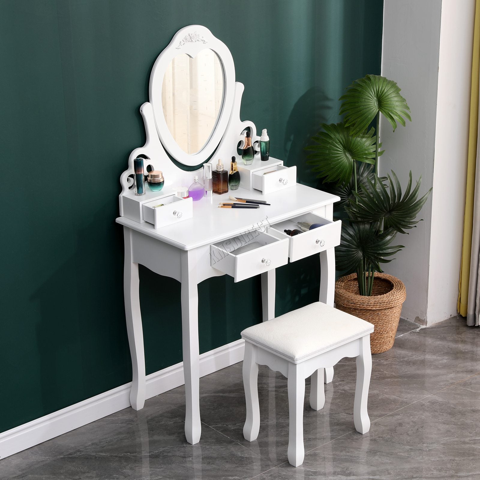 WestWood Dressing Table DT16 White