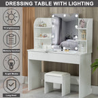 Westwood Dressing Table -With Ten LED Lights