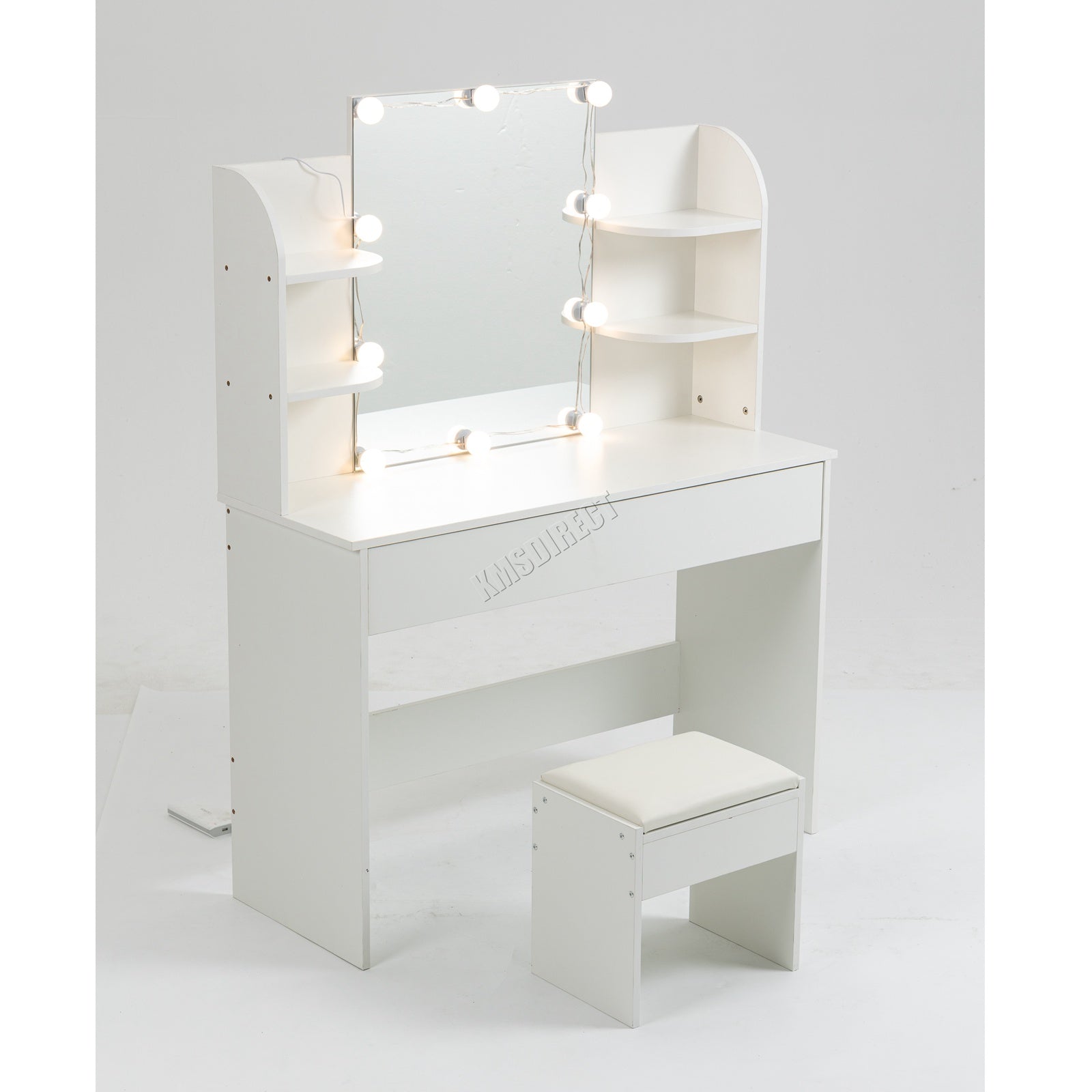 Westwood Dressing Table -With Ten LED Lights