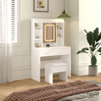 WestWood All Purpose White Dressing Table