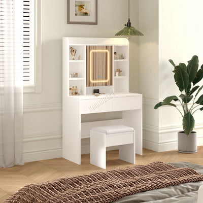 WestWood All Purpose White Dressing Table