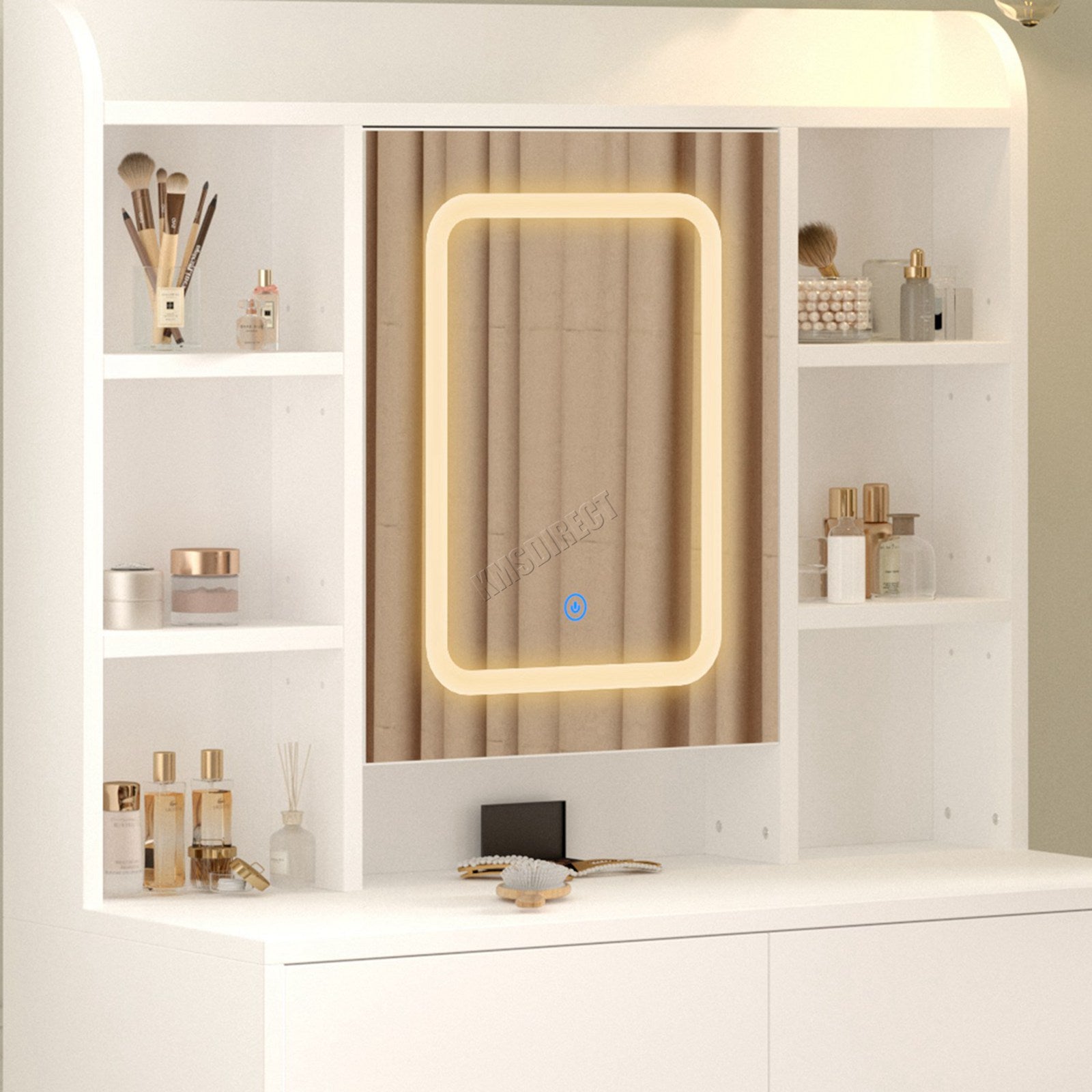 WestWood All Purpose White Dressing Table
