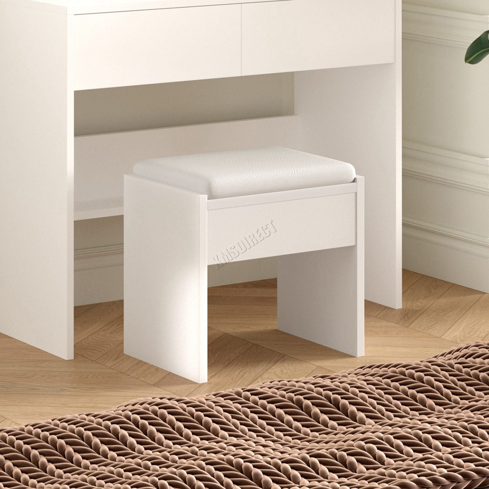 WestWood All Purpose White Dressing Table