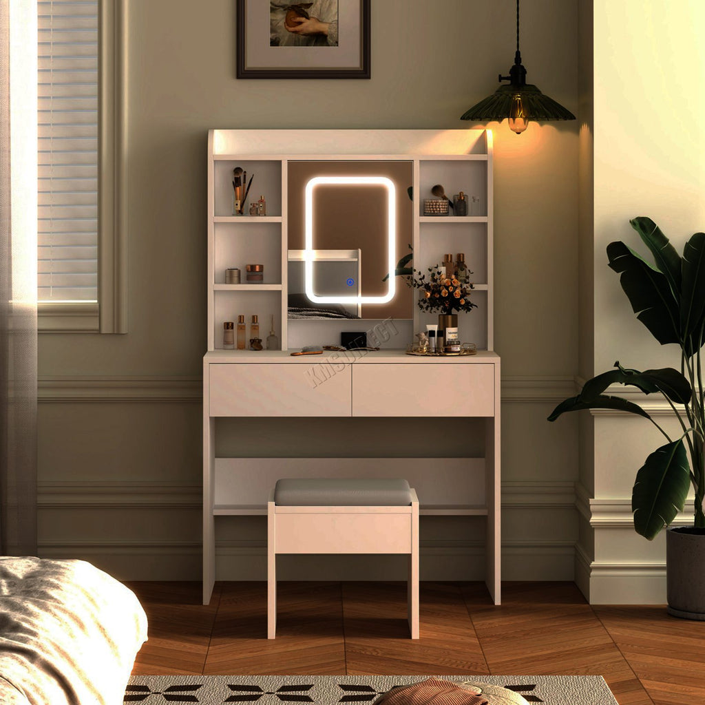 WestWood All Purpose White Dressing Table