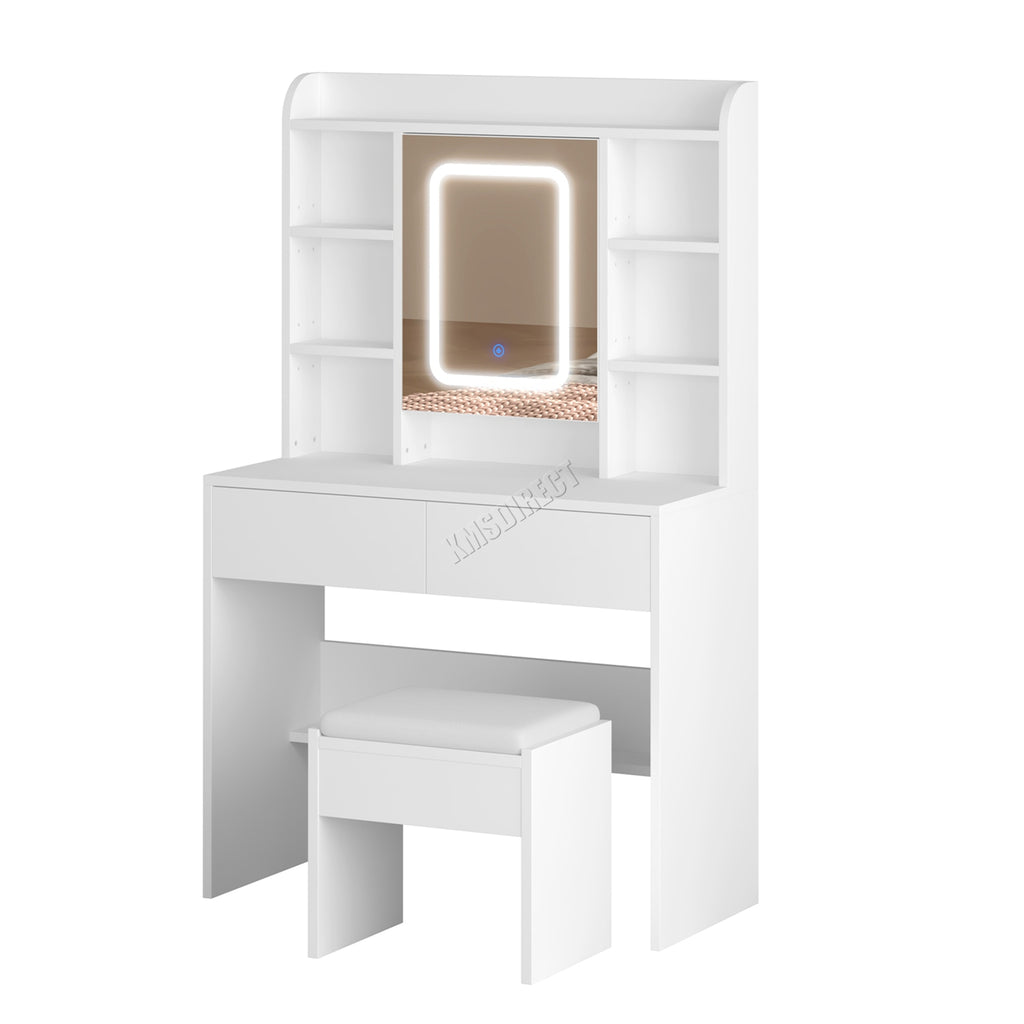 WestWood All Purpose White Dressing Table