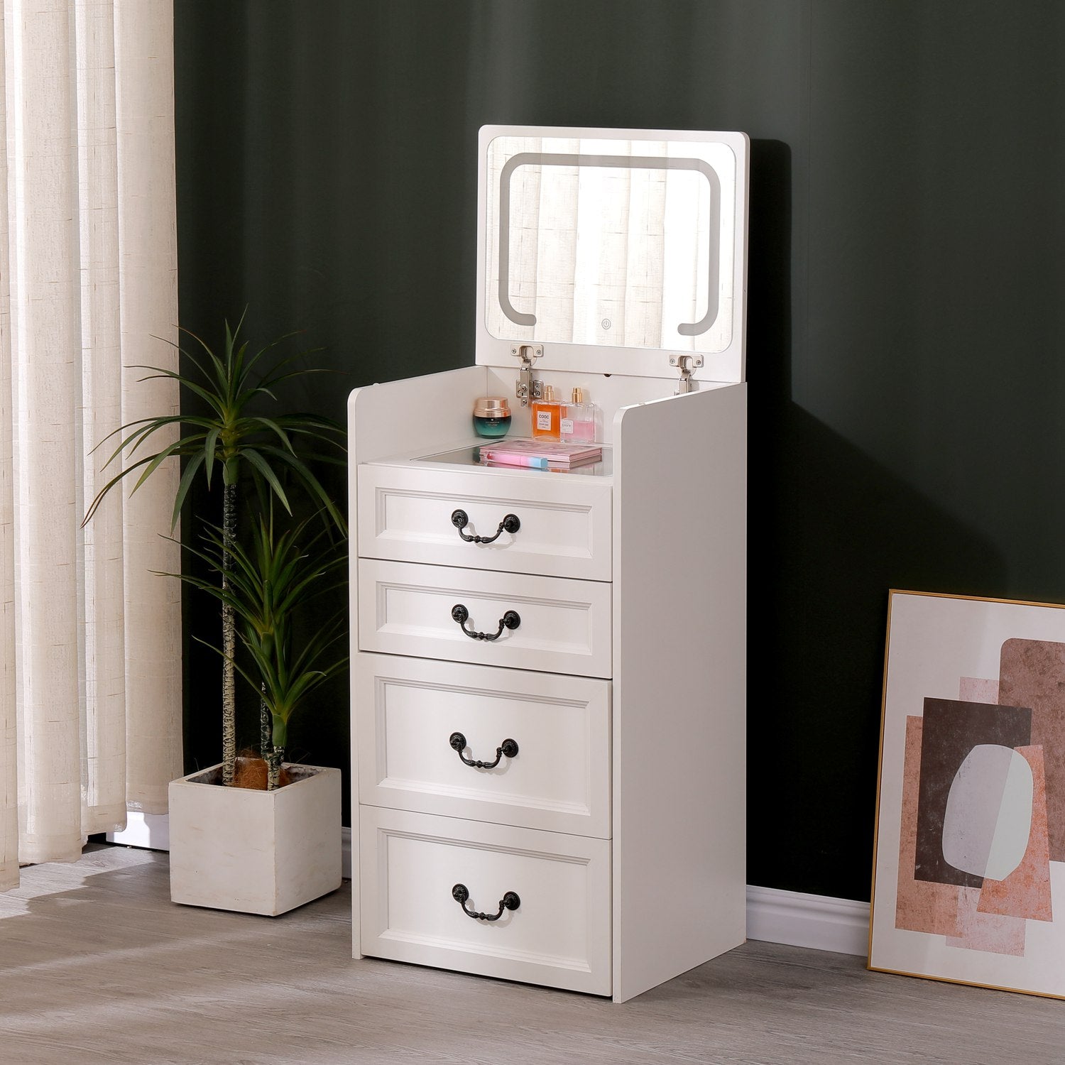 WestWood Small Dressing Table with Drawers