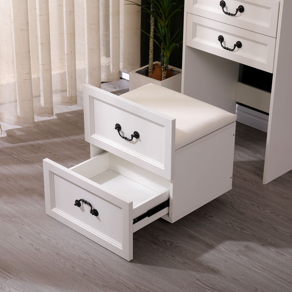 WestWood Small Dressing Table with Drawers
