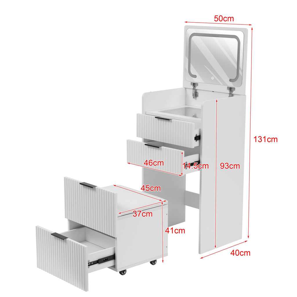 WestWood Dressing Table DT22 White