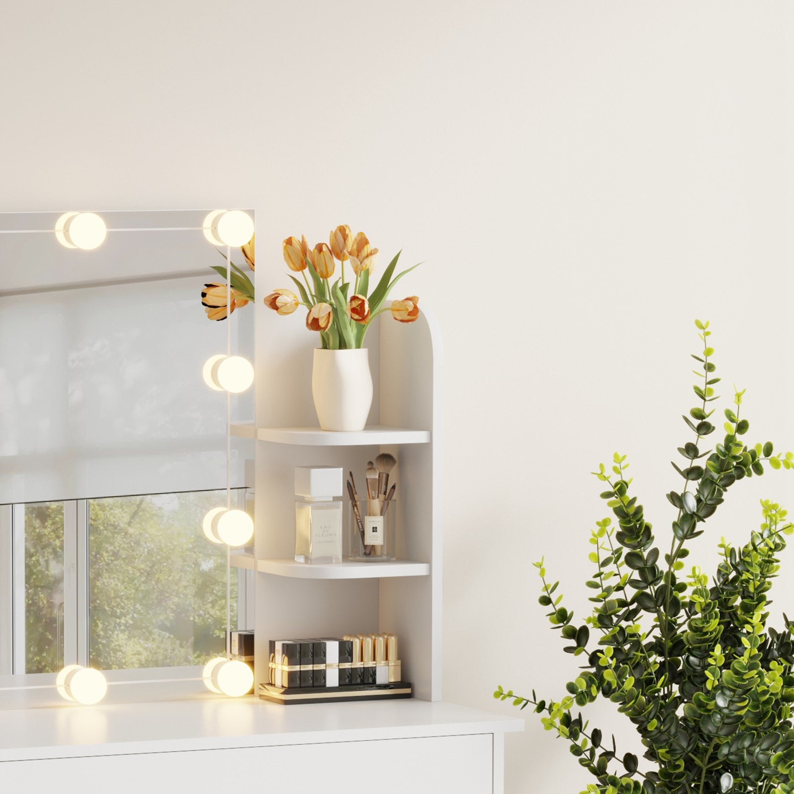 WestWood Dressing Table DT25 White