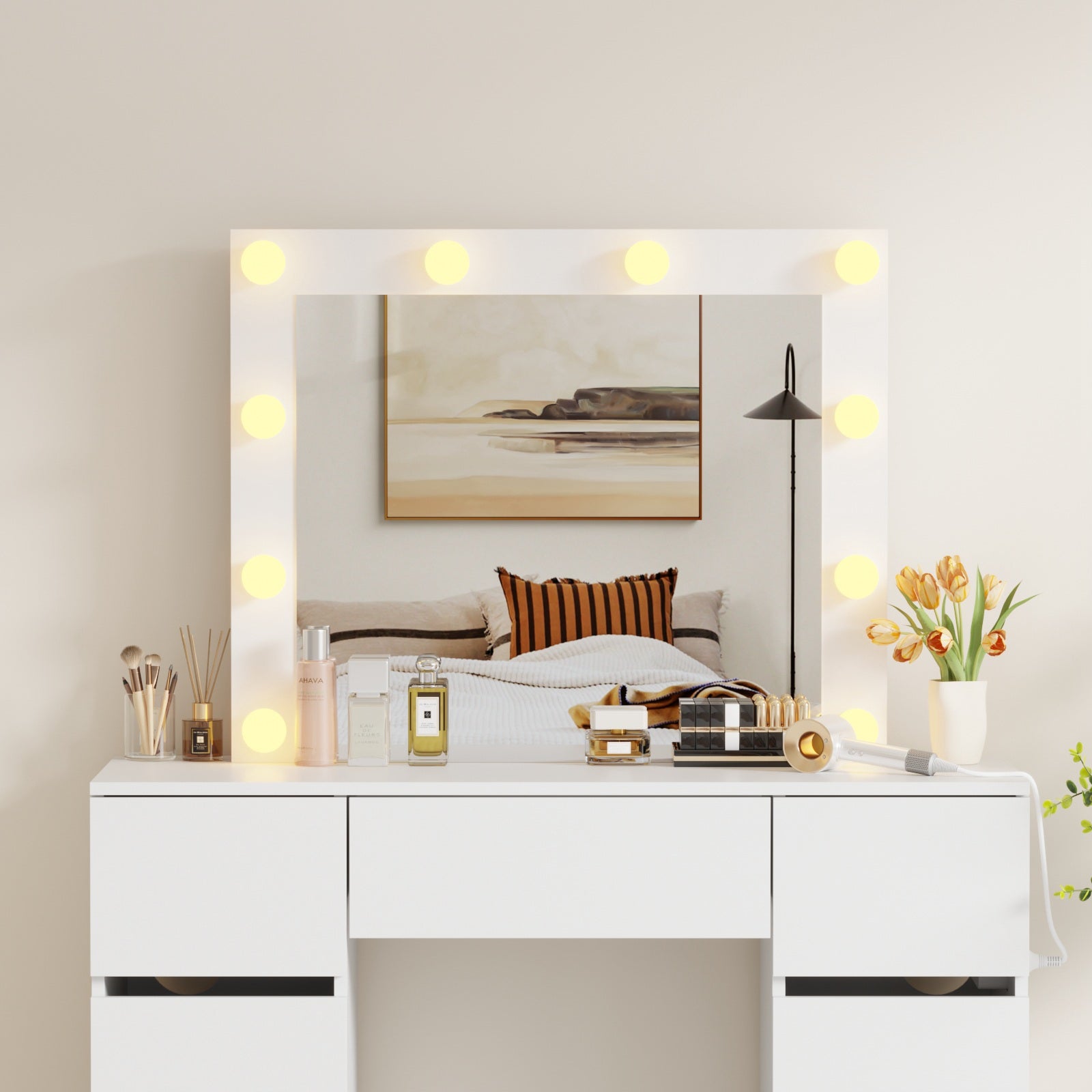 WestWood Dressing Table DT26 White