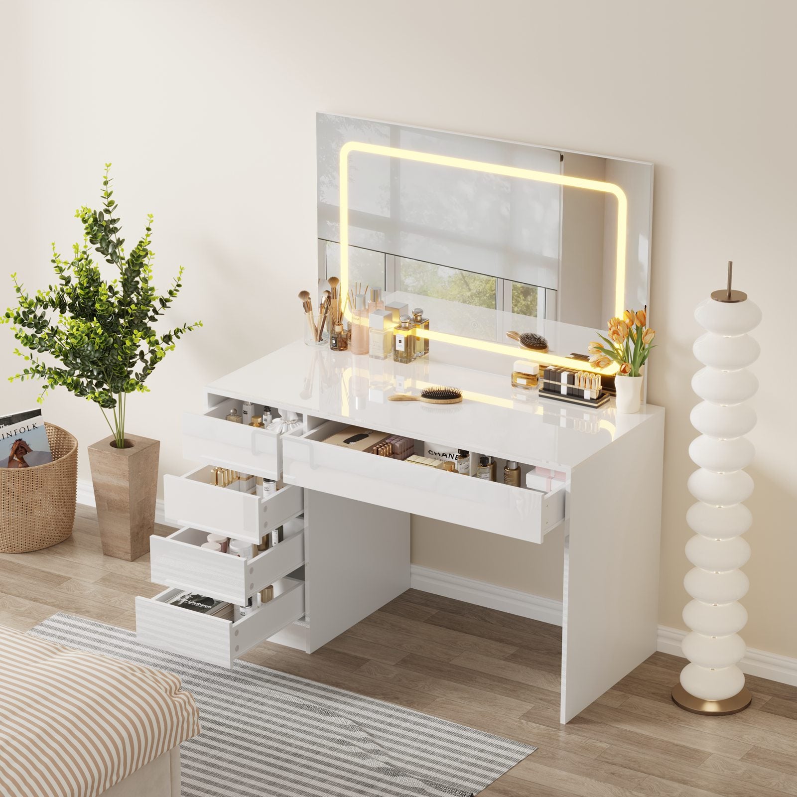 WestWood Dressing Table DT27 White