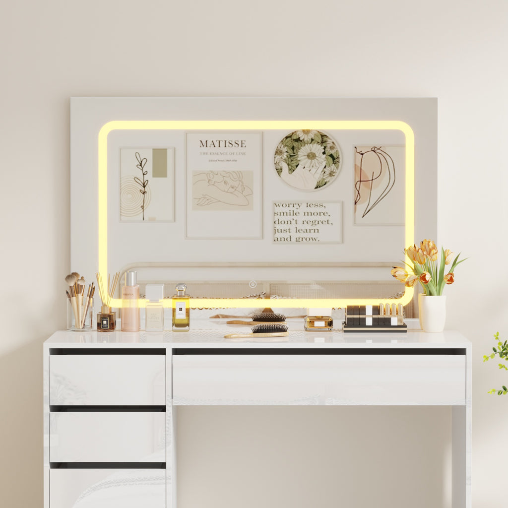 WestWood Dressing Table DT27 White