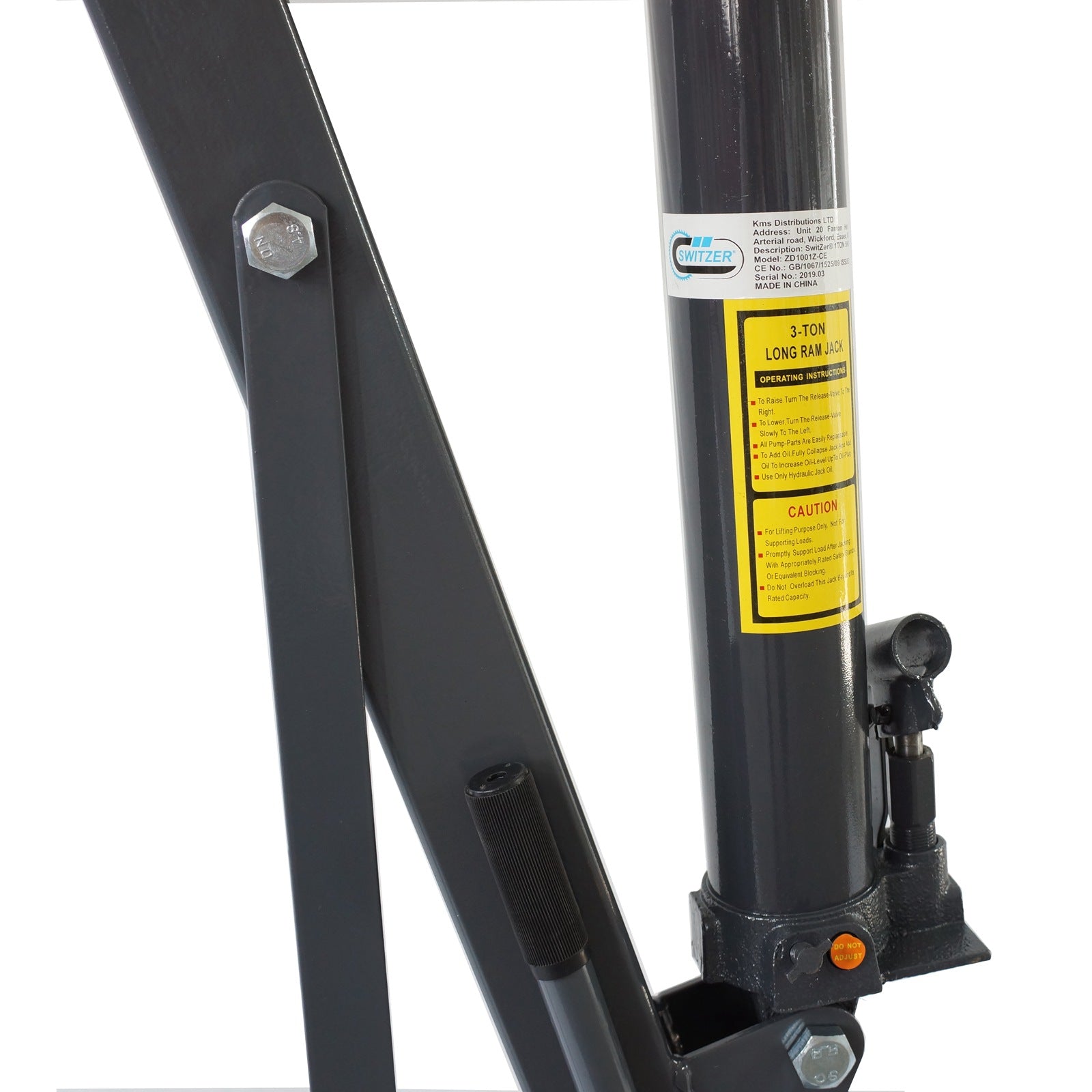 Switzer 1-ton Hydraulic Folding Engine Crane