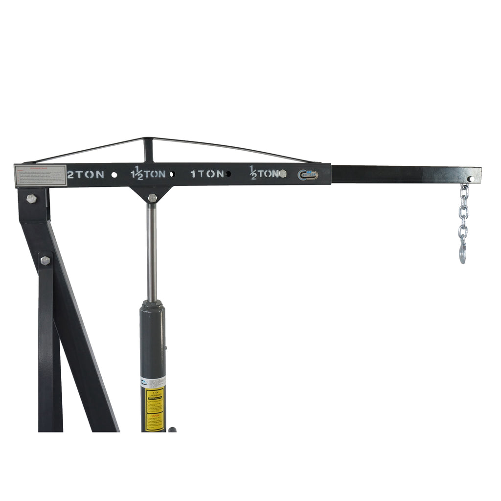 SwitZer 2 Ton Hydraulic Folding Engine Crane
