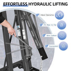SwitZer 1 Ton Foldable Hydraulic Engine Crane Hoist