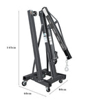 SwitZer 1 Ton Foldable Hydraulic Engine Crane Hoist