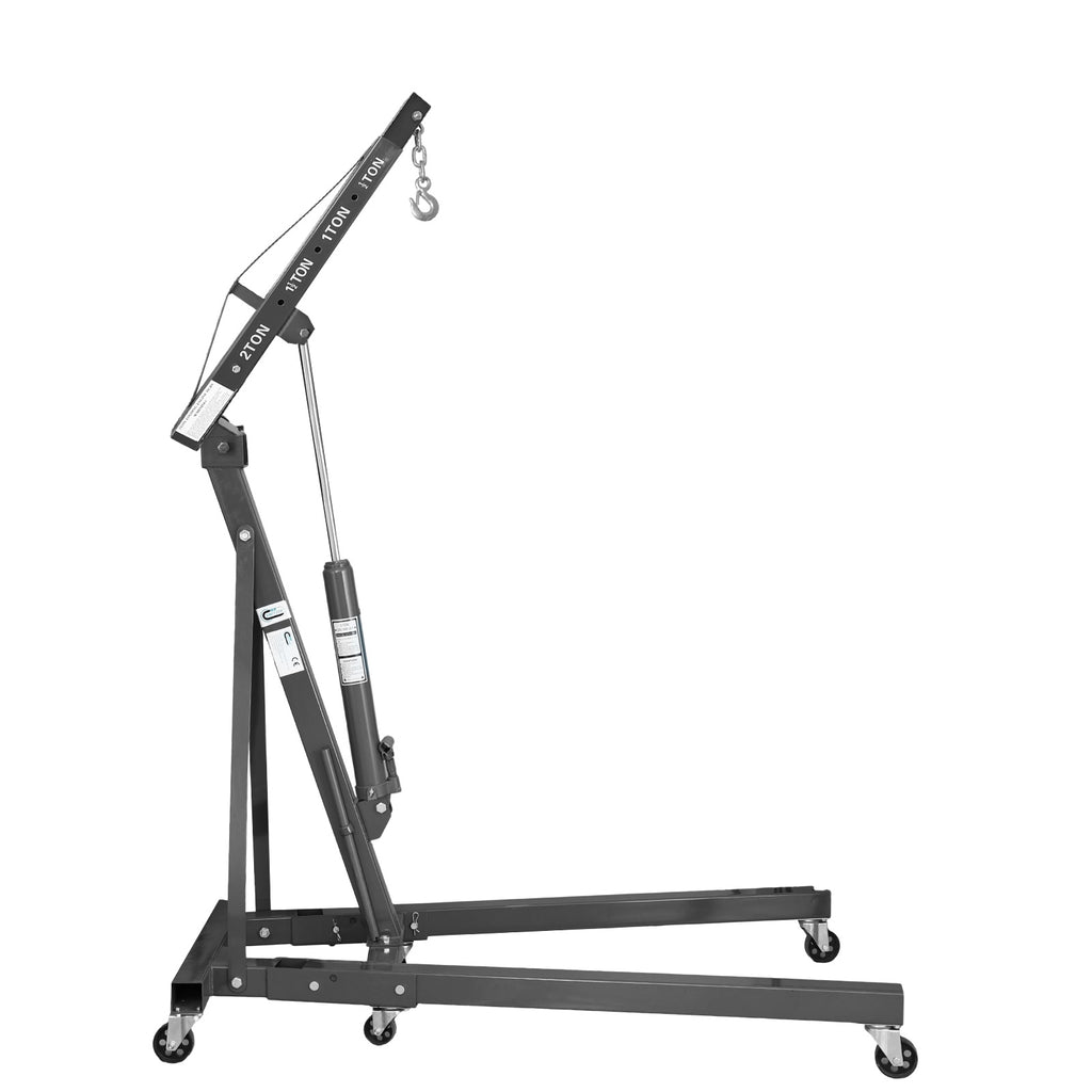 SwitZer 2 Ton Foldable Hydraulic Engine Crane Hoist