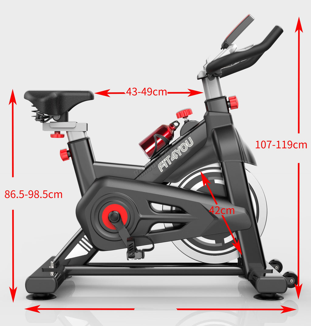 FIT4YOU Exercise Bike Indoor Cycling EB07