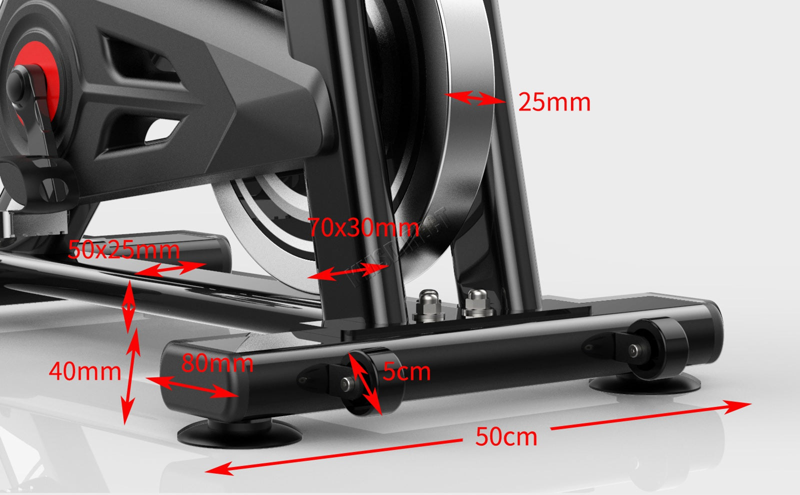 FIT4YOU Exercise Bike Indoor Cycling EB07