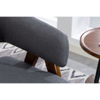 WestWood Fabric Tub Chair Armchair for Small Spaces Padded Seat