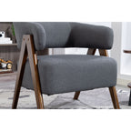 WestWood Fabric Tub Chair Armchair for Small Spaces Padded Seat