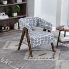 WestWood Fabric Tub Chair Armchair for Small Spaces Padded Seat