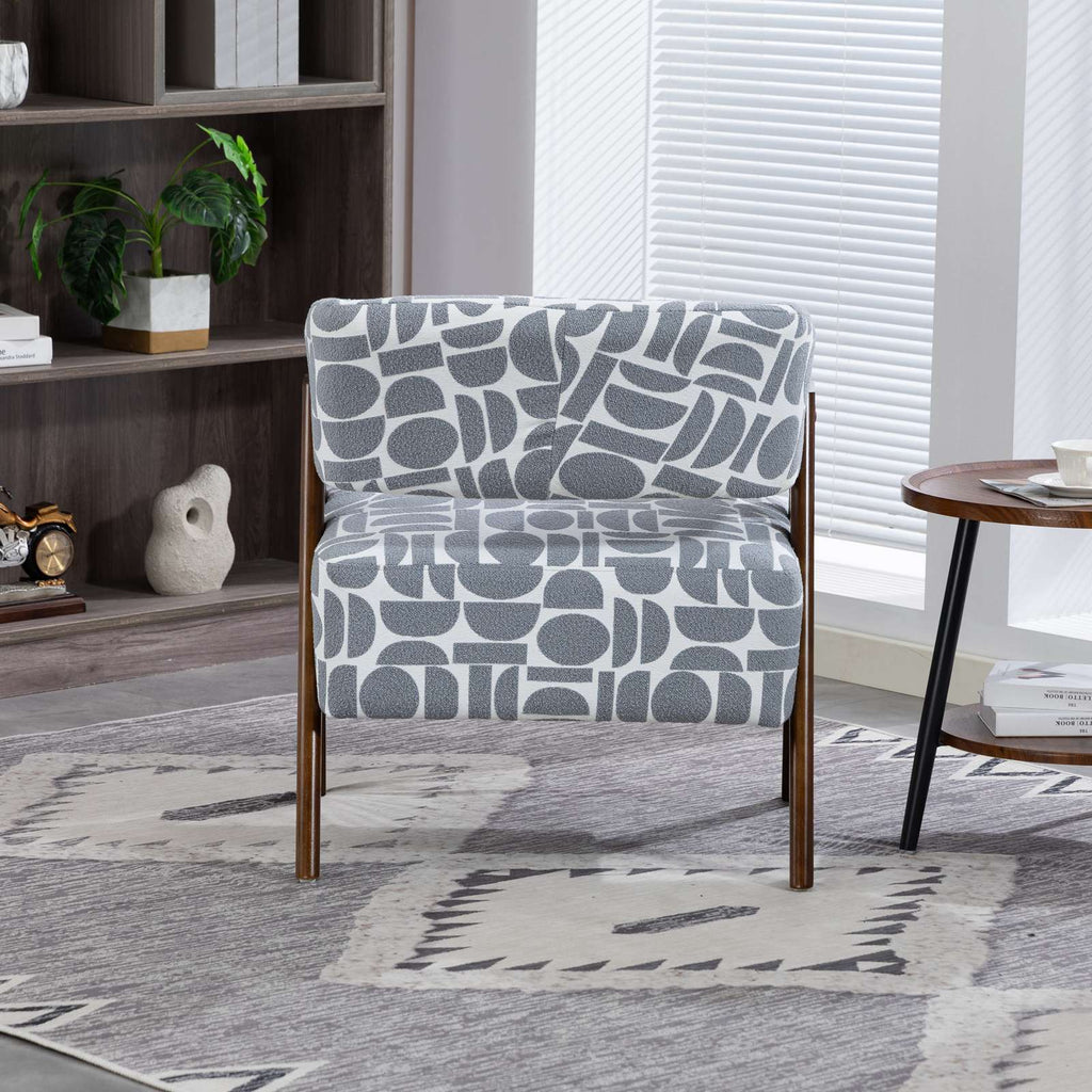 WestWood Fabric Tub Chair Armchair for Small Spaces Padded Seat