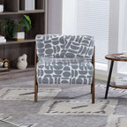 WestWood Fabric Tub Chair Armchair for Small Spaces Padded Seat