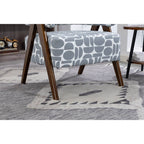 WestWood Fabric Tub Chair Armchair for Small Spaces Padded Seat