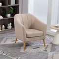 WestWood Modern Tub Chair, Upholstered Arm Chair Comfy Single Sofa