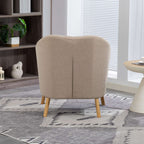 WestWood Modern Tub Chair, Upholstered Arm Chair Comfy Single Sofa