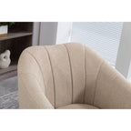 WestWood Modern Tub Chair, Upholstered Arm Chair Comfy Single Sofa